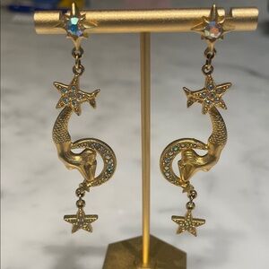 Vintage Kirk’s Folly Mermaid earrings